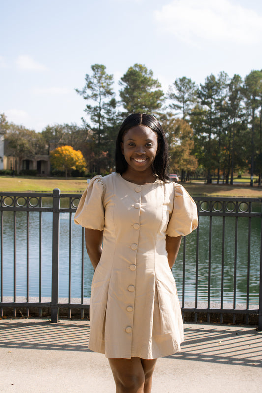 Honey Latte Dress