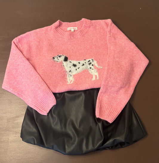 Daisy Dalmatian Sweater