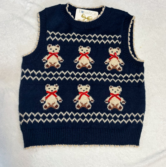 Teddy Bear Sweater Vest