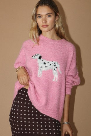 Daisy Dalmatian Sweater