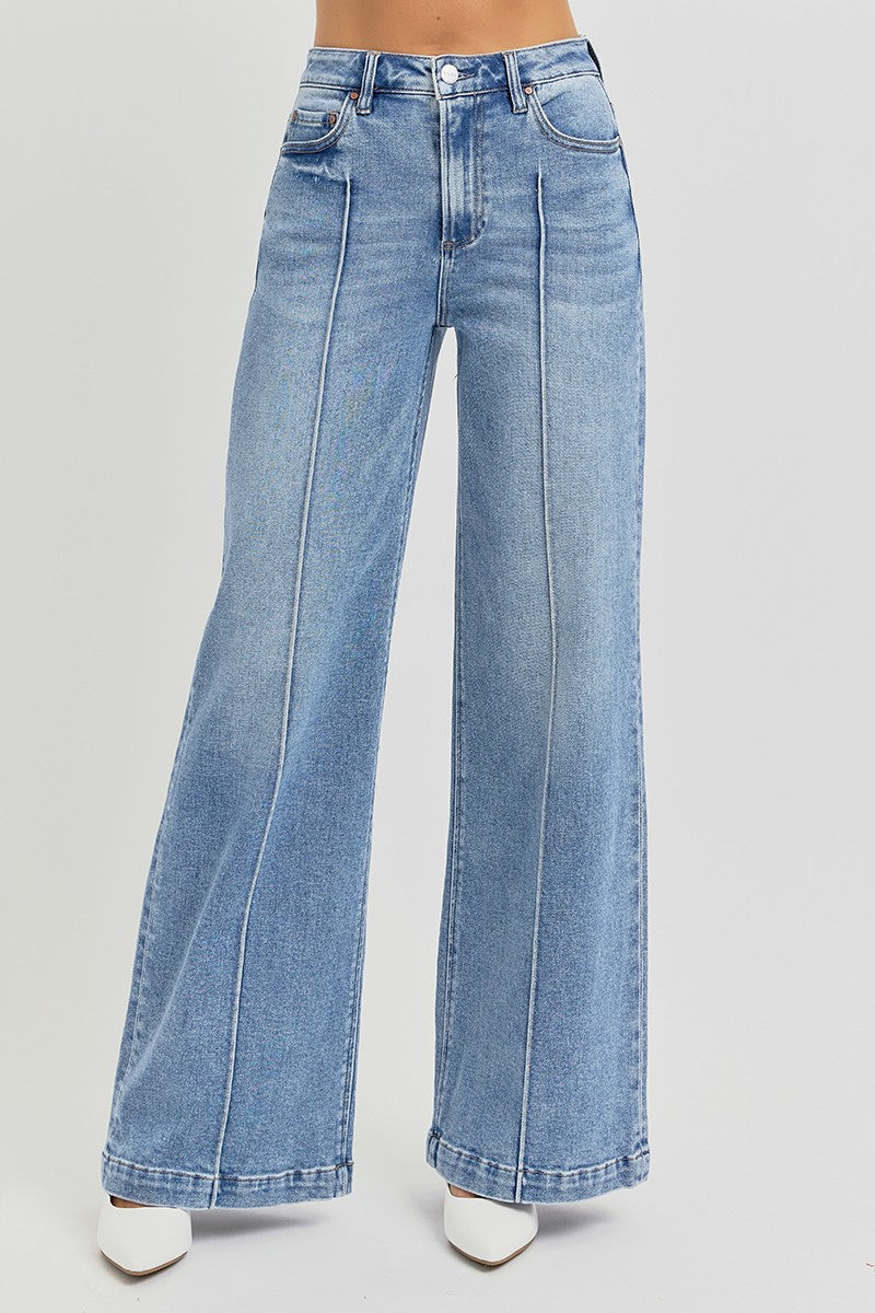 Gwen High Waisted Wide Leg Jean