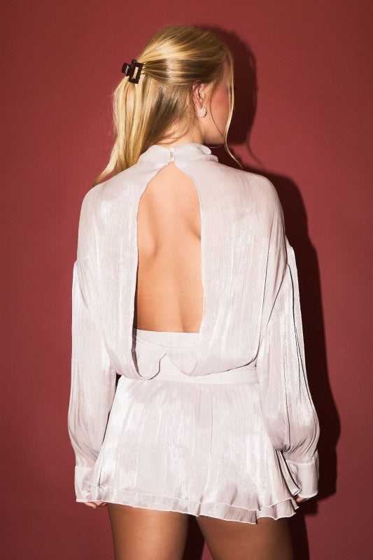 Evie Open Back Blouse