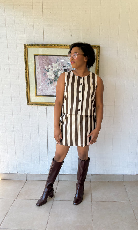 Madison striped Top