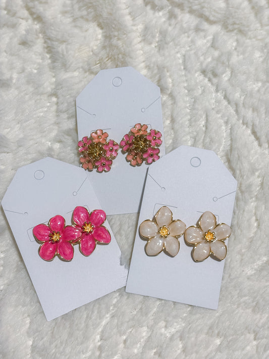 Bouquet earrings