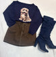 Navy Dog Sweater