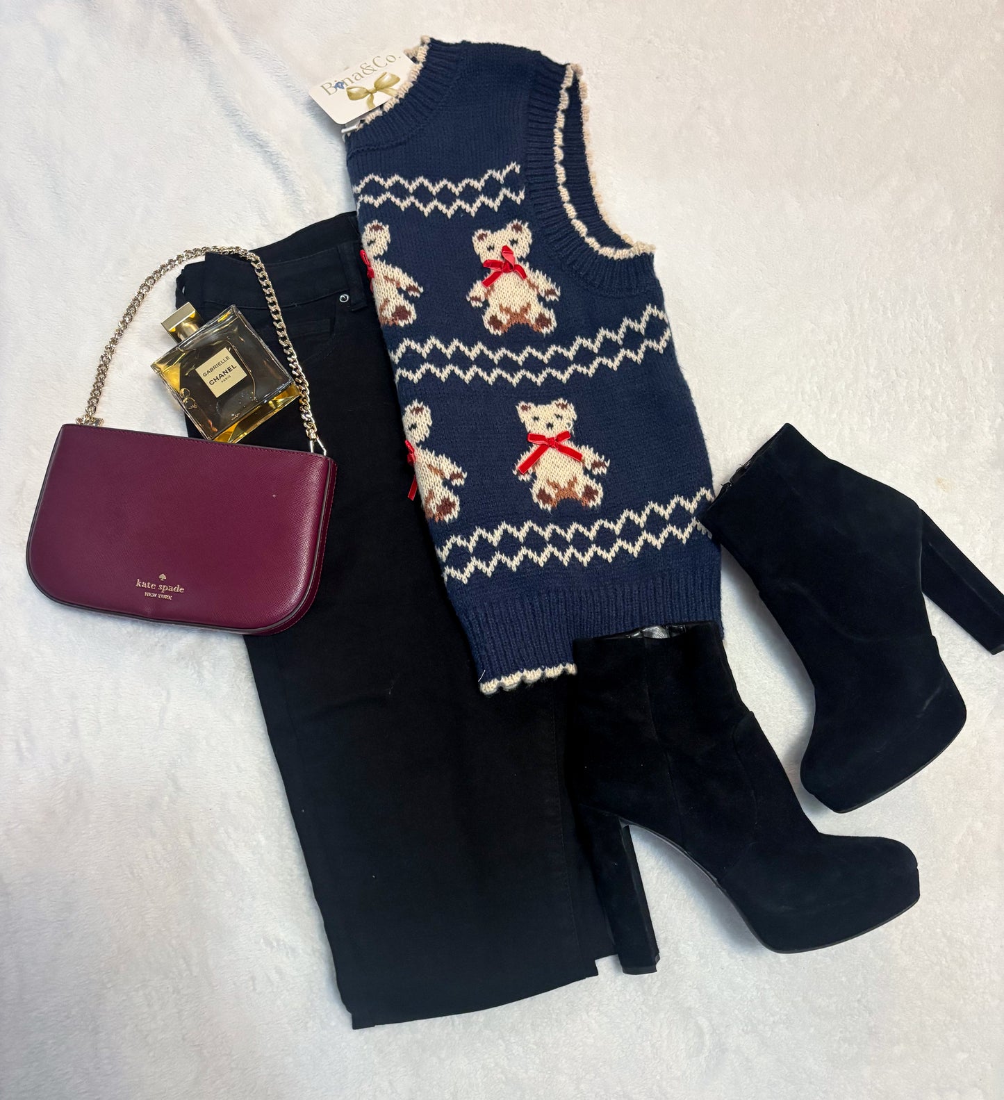 Teddy Bear Sweater Vest