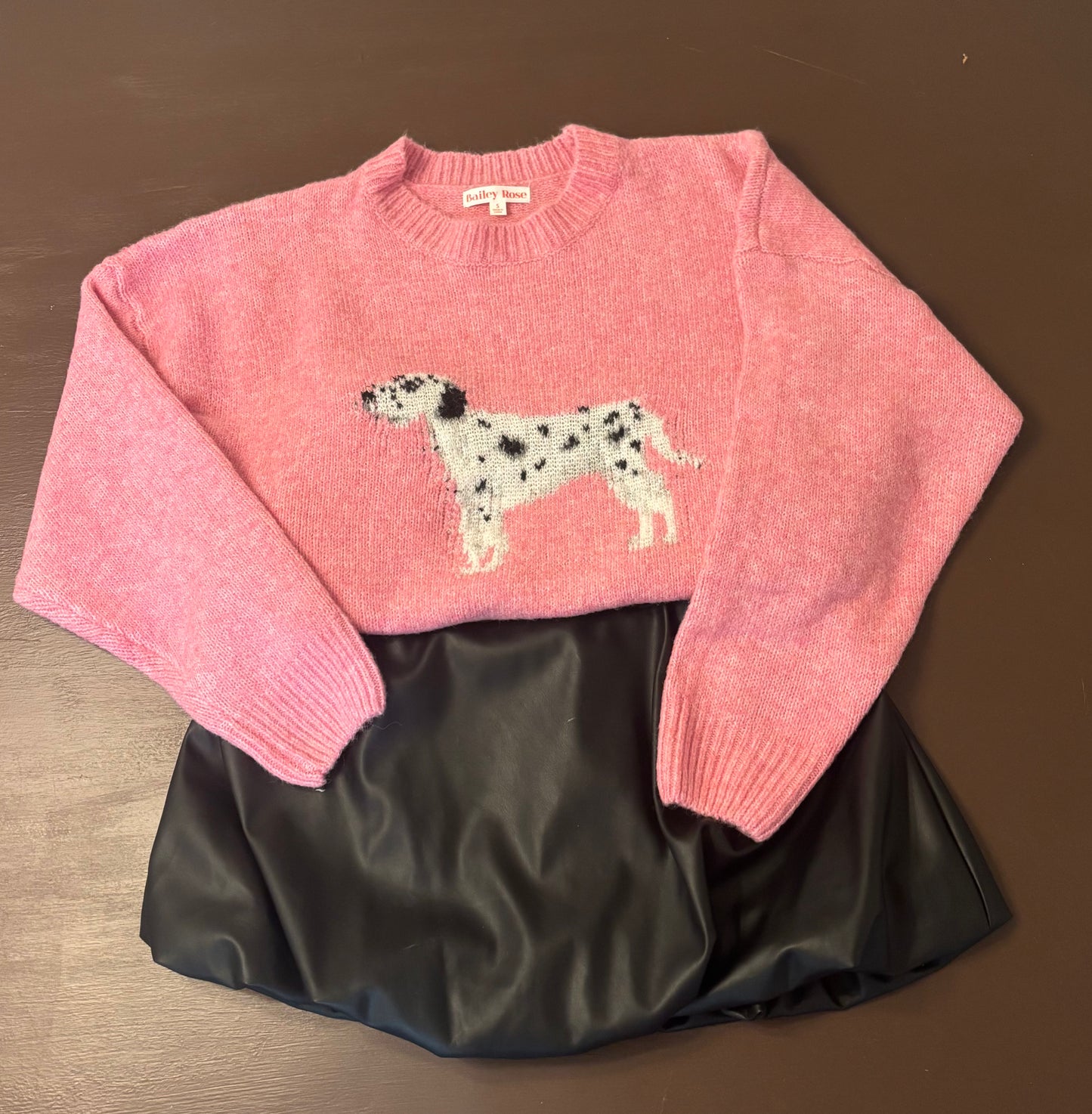 Daisy Dalmatian Sweater
