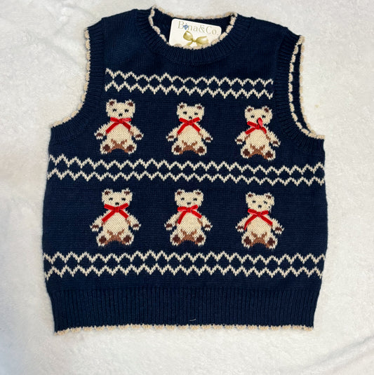 Teddy Bear Sweater Vest