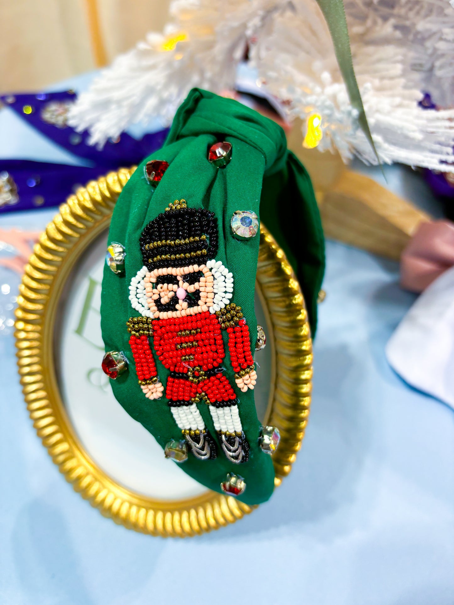 Nutcracker jeweled headband