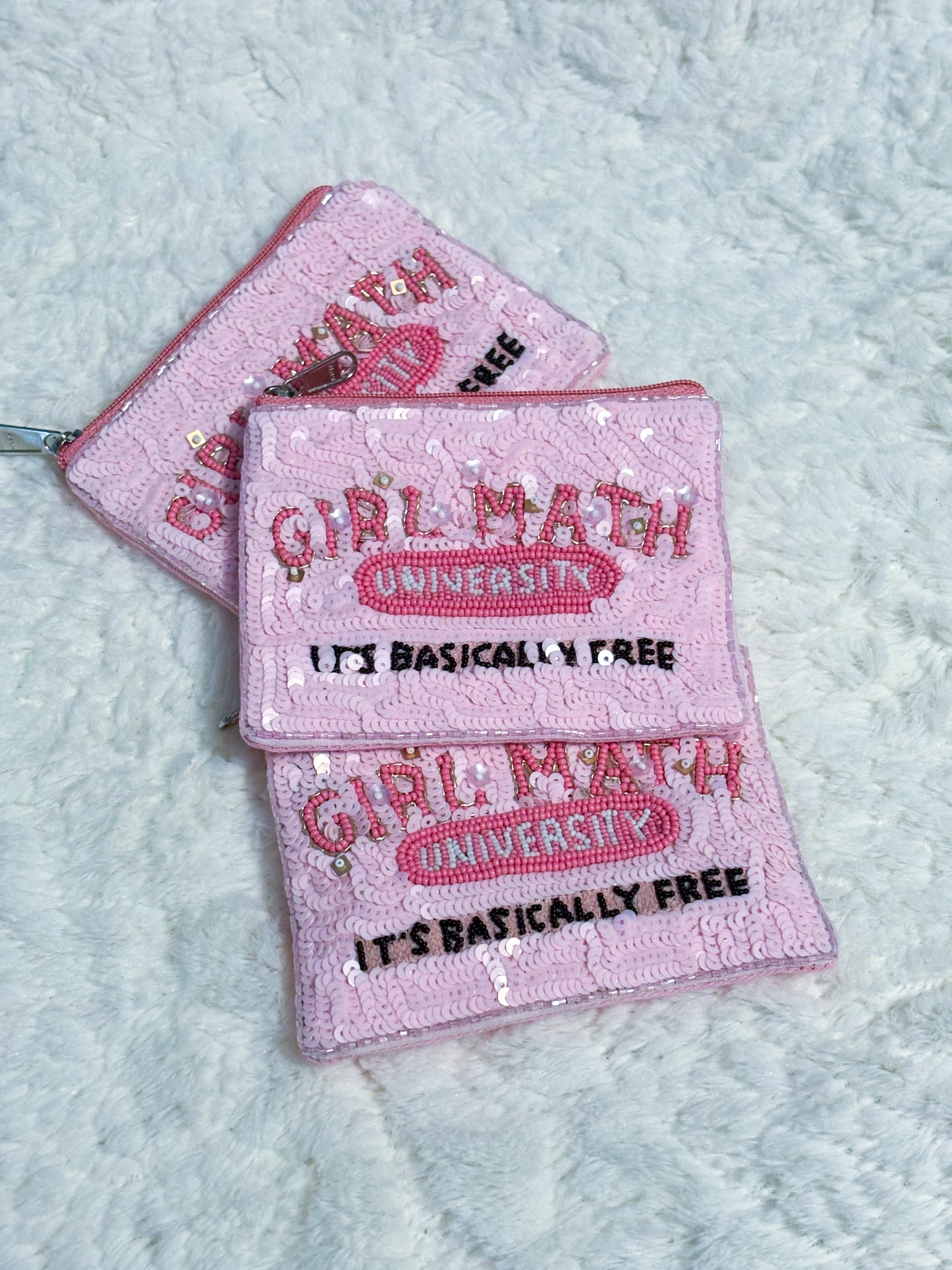 Girl Math University Coin Purse